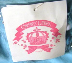 Metamorphose Crown Label paper tag