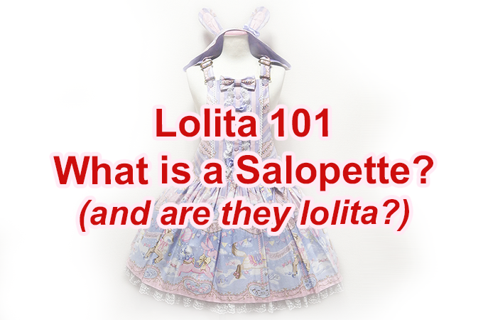 Lolita Fashion 101: What is a Salopette & Are They Lolita? – Crimson  Reflections