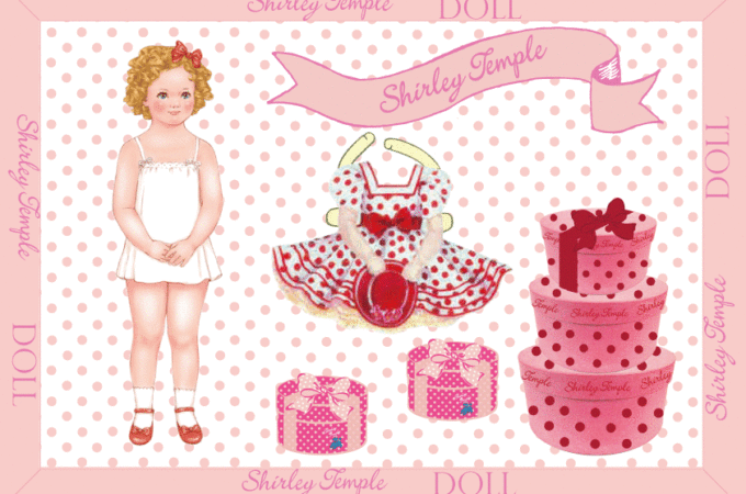 Printable Paper Dolls From Shirley Temple